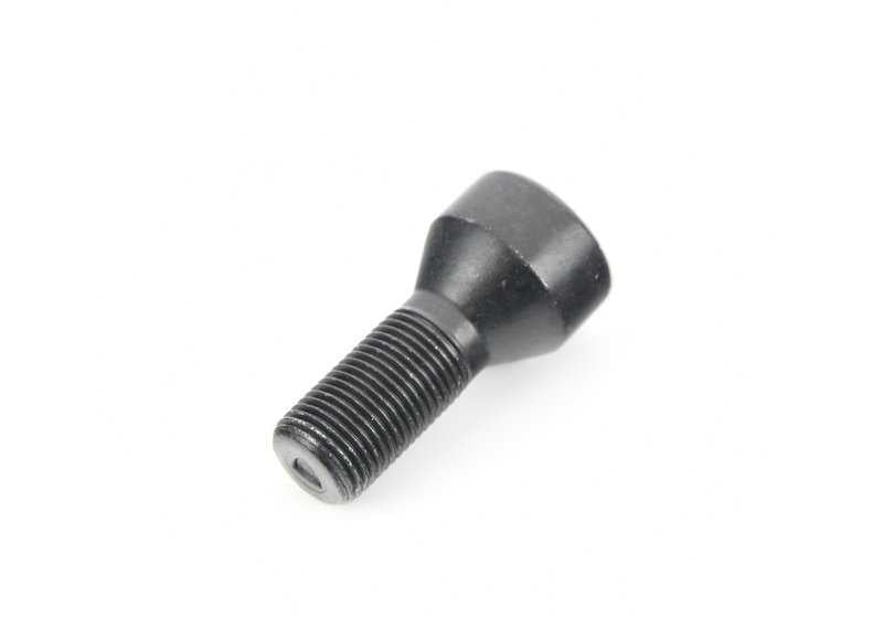 Tornillo de rueda con código OEM 36136776079 para BMW F20, F21, F22, F23, F30, F31, F34, F35, F32, F33, F36, F07, F10, F11, F18, F06, F12, F13, F01, F02, F04, F25, F26, E70, F15, E71, E72, F16 y MINI R50, R52, R53, R56. Original BMW y MINI.