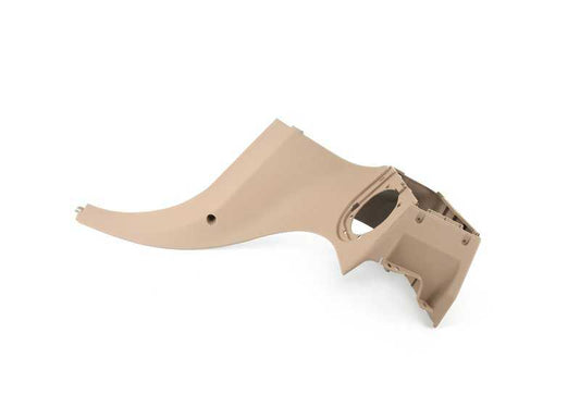 Panel lateral trasero derecho inferior beige OEM 51438412326 para BMW E36 y Z3. Pieza interior original BMW.