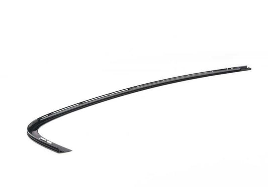 Verzierer oberer Fensterrahmen linke hintere Tür für BMW F90, G30 (OEM 51357390125). Original BMW