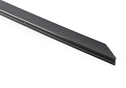 Embellecedor del marco de ventana para puerta delantera izquierda OEM 51337390113 para BMW F90, G30, G31, G38. Original BMW.