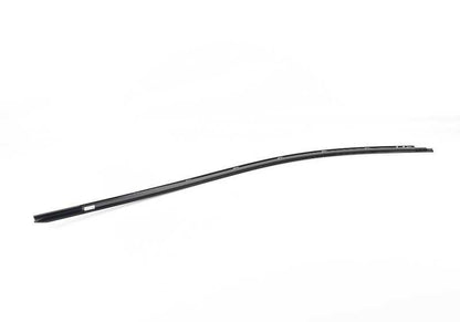 Verzierungsmittelfenstertür OEM 51337390114 für BMW F90, F90N, G30, G30N, G31, G31N, G38, G38N. Schwarzer Helligkeit. Original BMW.
