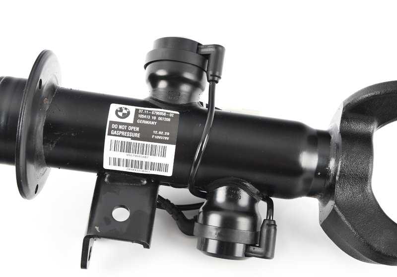 Amortiguador delantero derecho OEM 37116796858 para BMW F10, F11. Original BMW.