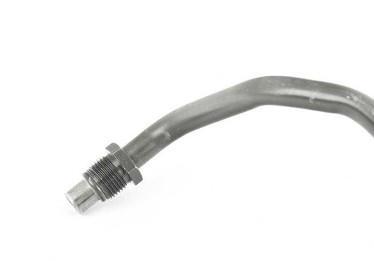 Tubería de retorno del radiador de aceite OEM 17221745737 para BMW E39, E38. Pieza original BMW.
