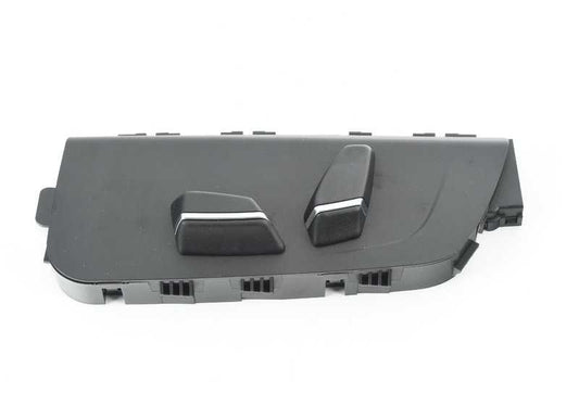 Interrupteur de réglage du siège gauche OEM 61319270379 pour BMW F07, F10, F11, F01, F02. BMW d'origine.