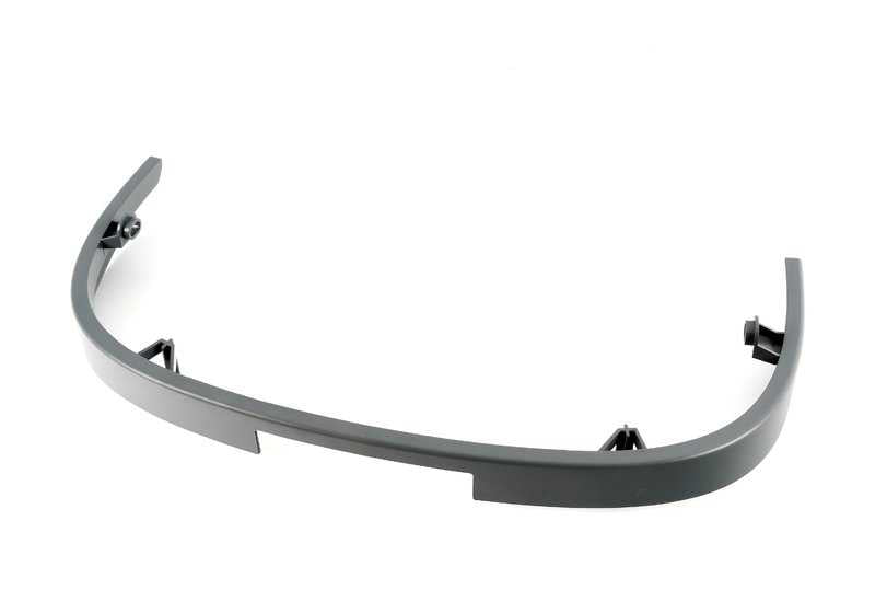 Embellecedor asiento delantero OEM 52108235778 para BMW E46, E53. Original BMW.