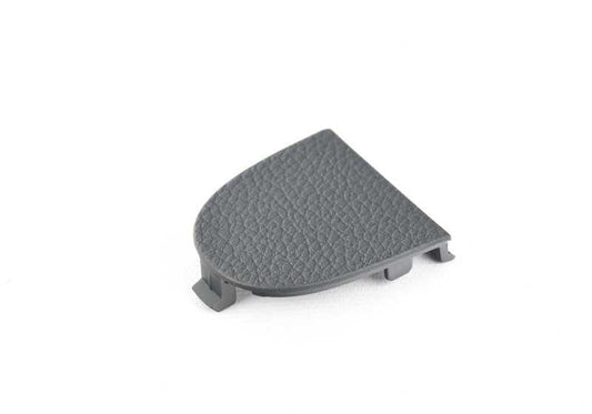 Tapa tornillo central OEM 51169110445 para BMW E81, E82, E87, E88. Pieza original BMW, color negro. Ideal para cubrir tornillos en el interior, especialmente en la consola central.