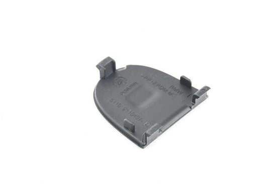Tapa tornillo central OEM 51169110445 para BMW E81, E82, E87, E88. Pieza original BMW, color negro. Ideal para cubrir tornillos en el interior, especialmente en la consola central.