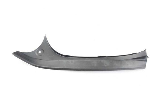 Cubierta canaleta de agua izquierda OEM 51717145817 para BMW Serie 7 E65, E66. Pieza original BMW.
