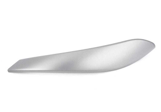 Tapa embellecedora interior derecha para tirador puerta OEM 51417460302 para BMW F30N, F31N, F32, F32N, F33, F33N, F36, F36N. Acabado efecto carbono. Original BMW.