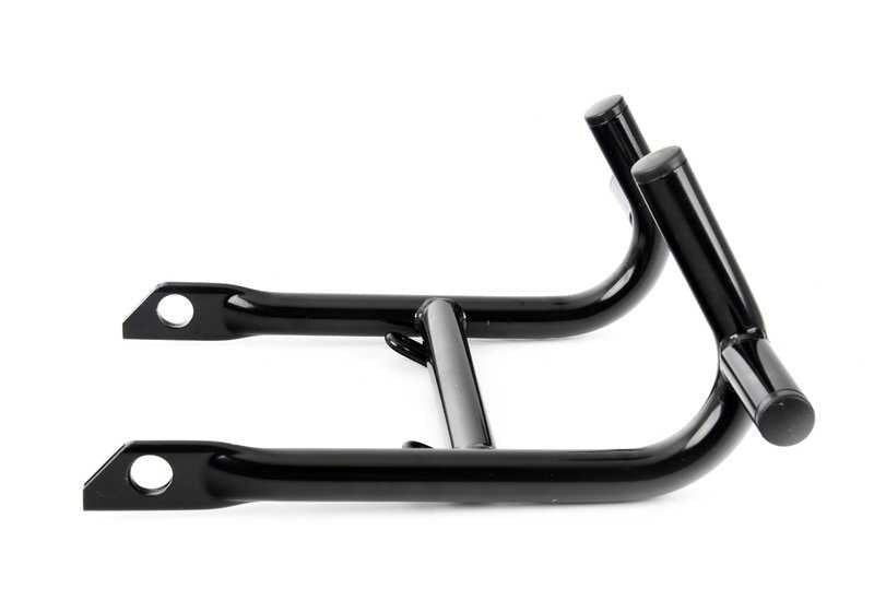 Caballete lateral OEM 46522301592 para BMW K1200S, K1300S, K1200R, K1300R. Repuesto original BMW.