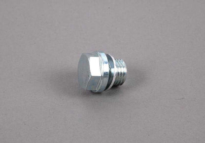 Tornillo de drenaje con junta OEM 11121740003 para BMW E36 320i (todos los modelos y versiones). Original BMW.