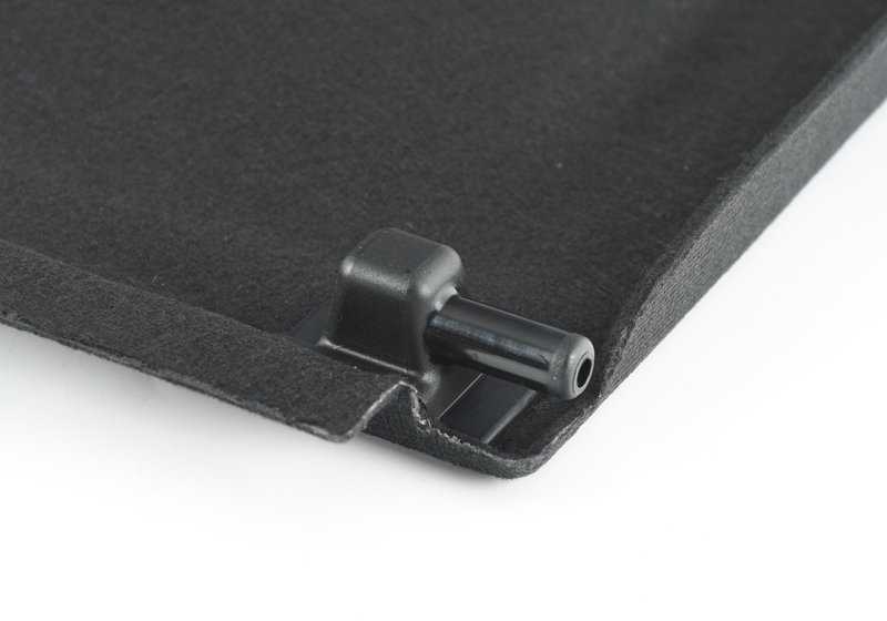 Bandeja interior portaobjetos OEM 51467378621 para BMW X1 F48, F48N, F49, F49N. Original BMW.