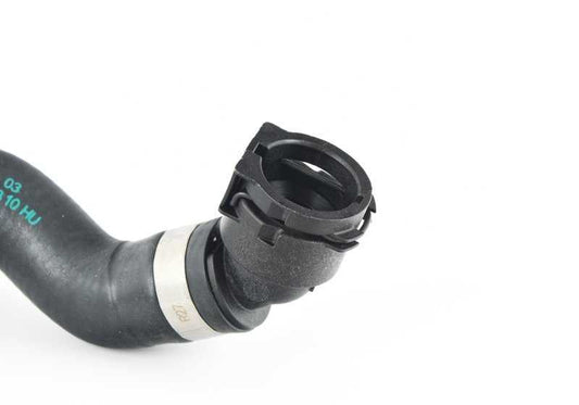 Refrigeration hose for water pump and oil filter OEM 11538611277 for BMW F20, F21, F22, F23, F30, F31, F34, F32, F33, F36, G30, G31, G32, G11, G12, G01, G02. Original BMW.