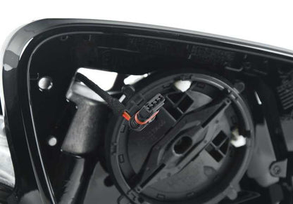 Exterior mirror without heated glass right for BMW 7 Series F01, F02, F04 (OEM 51167282162). Original BMW