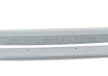 Primed front spoiler for BMW 7 Series F01, F02 (OEM 51117980115). Genuine BMW.
