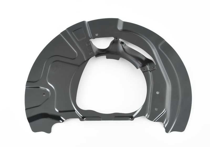 Protectores de freno delantero izquierdo OEM 34109503839 para BMW F85, F86. Original BMW.
