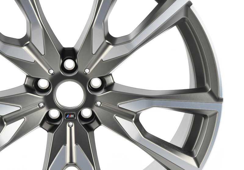 Llanta de aleación V-Speiche 755 para BMW X7 G07, G07N (OEM 36108093913). Original BMW.