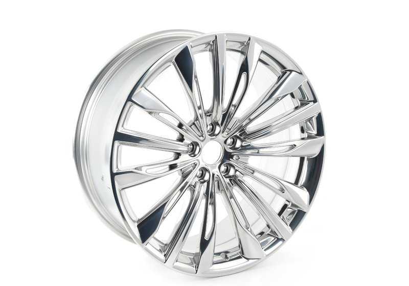 Llantas de aleación diseño W-Radio 646 pulidas 20" OEM 36116868051 para BMW G32, G11, G12. Original BMW.