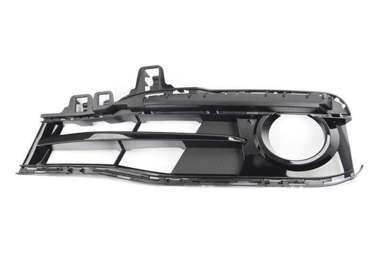 Grille gauche partiellement ouverte pour la série BMW 3 F30N, F31N (OEM 51117464489). BMW d'origine