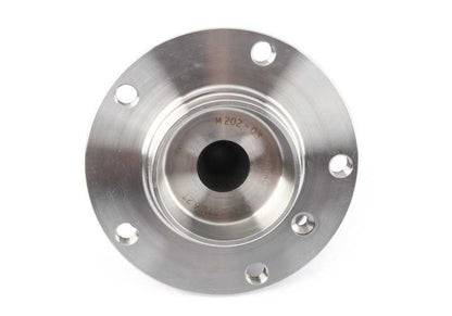 Kit de servicio rodamiento de rueda OEM 31222326578 para BMW E39. Incluye tornillos, tuercas y rodamiento delantero. Original BMW.