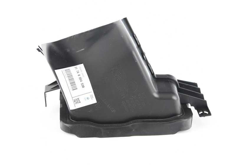 Conducto de aire para radiador derecho OEM 51748054538 para BMW F32 418i, 420d y 420d xDrive. Solo compatible con versiones M-Paket. Original BMW.