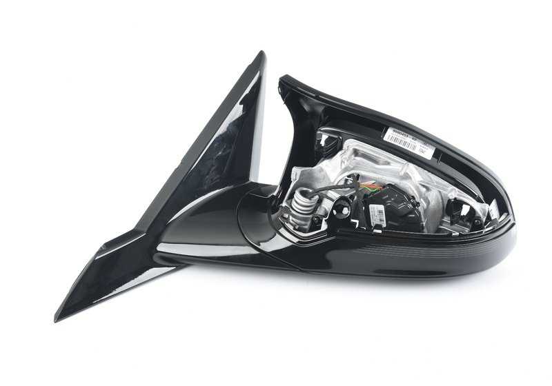 Carcasa de espejo M sin cristal calefactable izquierdo OEM 51168080453 para BMW F87. Original BMW.