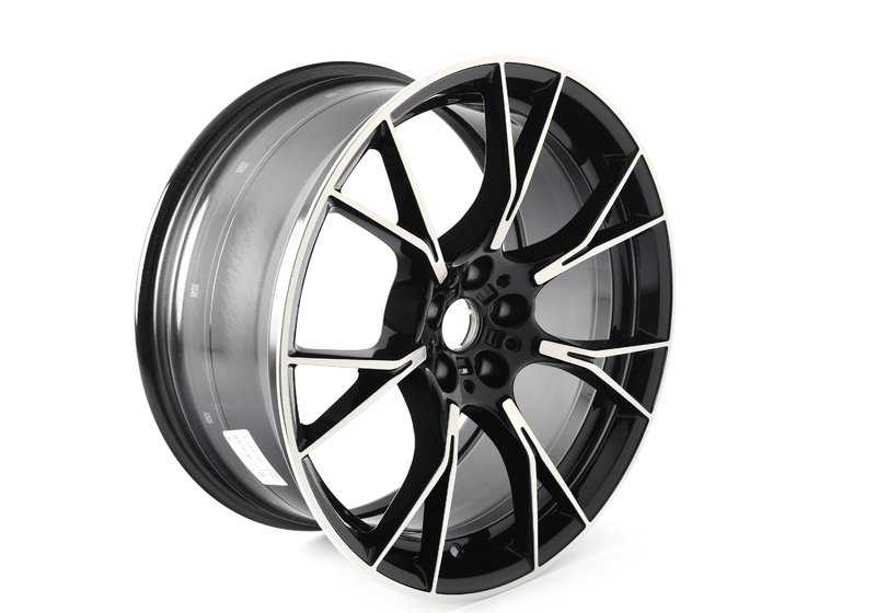 Llanta de aleación M Y-Spoke 789 OEM 36118073849 para BMW F90. Original BMW.