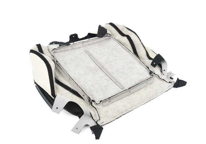 Funda de asiento deportivo en cuero sintético OEM 52107308733 para BMW F20, F30, F31, F34, F36. Original BMW.