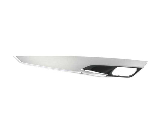 Moldura decorativa izquierda OEM 51417381883 para BMW F15, F85, F16. Original BMW.
