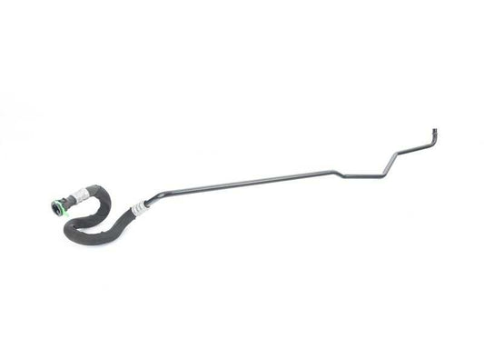 Tubo de aceite del radiador OEM 17227577639 para BMW E90, E91, E92, E84 (325i xDrive). Repuesto original BMW.