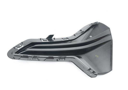 Rejilla lateral izquierda cerrada OEM 51117464275 para BMW G20 y G21. Pieza original BMW.