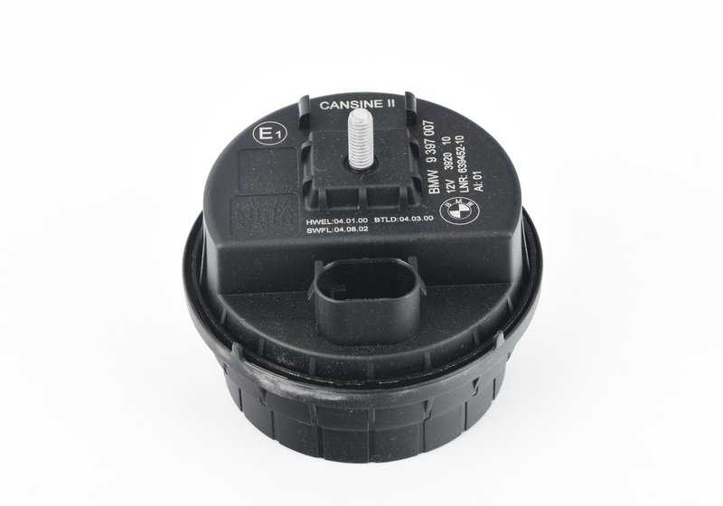 Sirena de emergencia con sensor de inclinación OEM 65759397007 para BMW F23, F33, F83, F12, i8 y MINI Cabrio F57… y más. Original BMW y MINI.