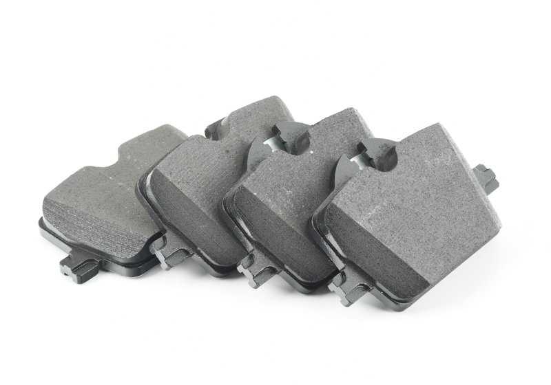 Juego de pastillas de freno traseras sin amianto OEM 34206888832 para BMW G20, G29, G21. Original BMW.