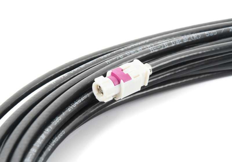 Cablaggio per la camera di visione laterale OEM 611119220222 per BMW F10, F18. BMW originale.