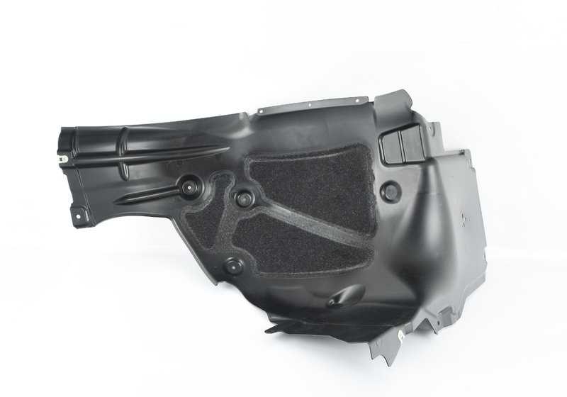 Revestimiento interior de paso de rueda delantero izquierdo OEM 51717340927 para BMW G20, G21, G28. Original BMW.