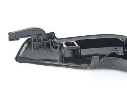 Embellecedor tirador puerta izquierda OEM 51417246213 para BMW X3 F25 y X4 F26. Original BMW.