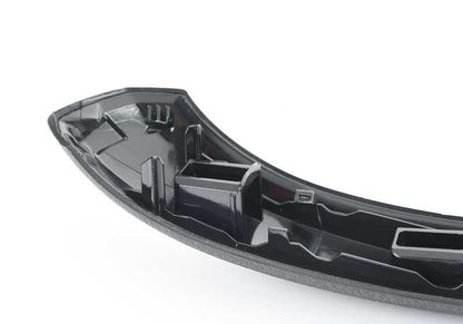 Embellecedor tirador puerta izquierda OEM 51417246213 para BMW X3 F25 y X4 F26. Original BMW.