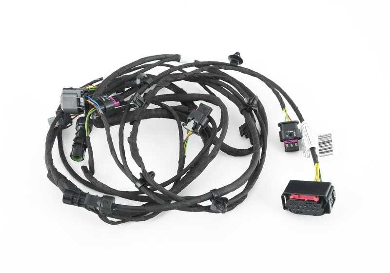 Cableado frontal OEM 61129355468 para BMW F15, F16. Original BMW.