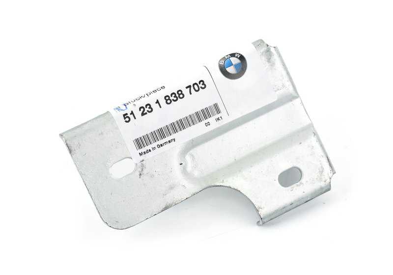 Cerradura del gancho izquierdo OEM 51231838703 para BMW E24. Original BMW