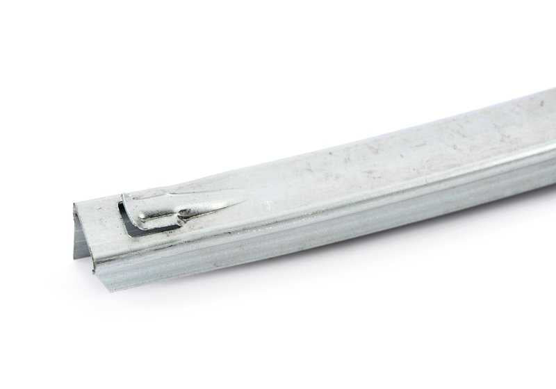 Crystal Guide Left Front OEM 51321960555 for BMW E36. Original BMW.