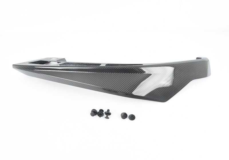 Splitter delantero M Performance carbono OEM 51192472302 para BMW Serie 5 F90N. Mejora el diseño deportivo y aerodinámico del coche. Original BMW.