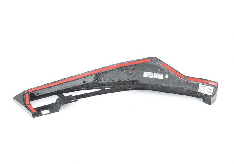 Splitter delantero M Performance carbono OEM 51192472302 para BMW Serie 5 F90N. Mejora el diseño deportivo y aerodinámico del coche. Original BMW.