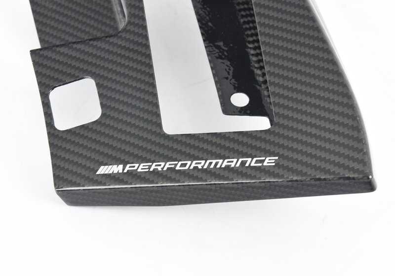 Splitter delantero M Performance carbono OEM 51192472302 para BMW Serie 5 F90N. Mejora el diseño deportivo y aerodinámico del coche. Original BMW.