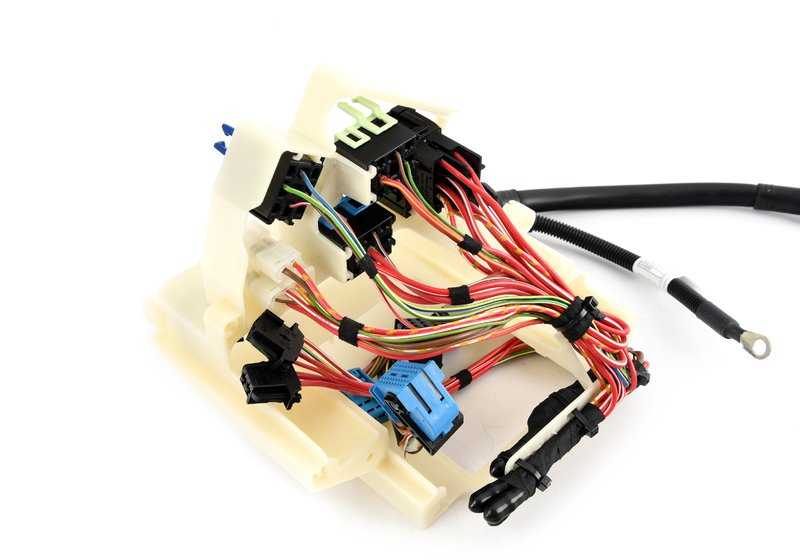 Cableado motor y módulo de transmisión OEM 12517506793 para BMW E46 320Ci (M54, manual y automático) años 2000-2006. Compatible con versiones BD11, BD12, BD21, BD22, BN11, BN12, BN21, BN22, BS11, BS12. Original BMW.