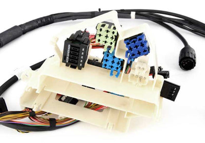 Cableado motor y módulo de transmisión OEM 12517506793 para BMW E46 320Ci (M54, manual y automático) años 2000-2006. Compatible con versiones BD11, BD12, BD21, BD22, BN11, BN12, BN21, BN22, BS11, BS12. Original BMW.