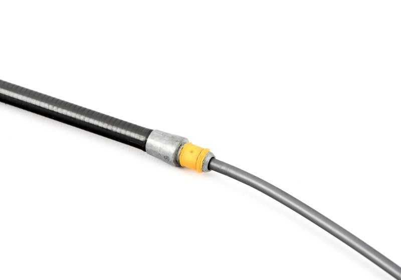 Cable freno de mano derecho OEM 34406770604 para BMW E63, E63N, E64, E64N. Original BMW.