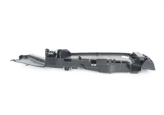 Soporte embellecedor asiento derecho OEM 52107317458 para BMW F07, F10, F11, F18, F90, G30, G31, G32, F01, F02, G11, G12, F15, F85, F16, F86. Original BMW.
