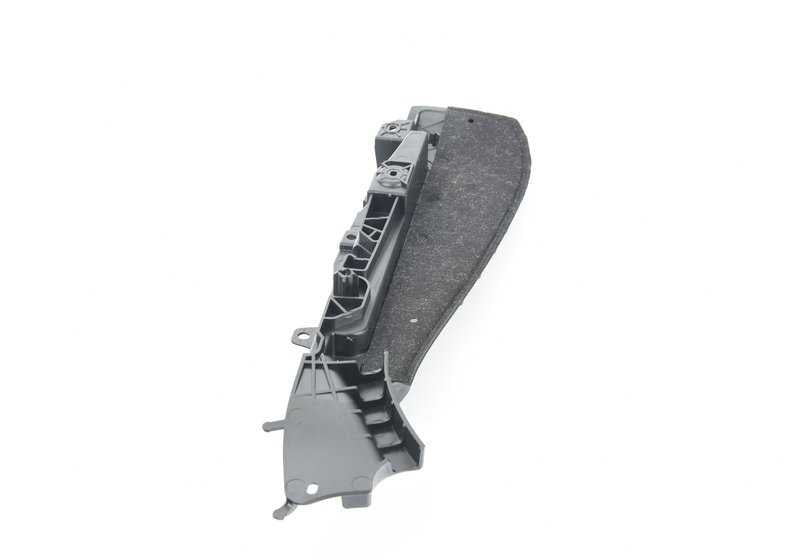 Soporte embellecedor asiento derecho OEM 52107317458 para BMW F07, F10, F11, F18, F90, G30, G31, G32, F01, F02, G11, G12, F15, F85, F16, F86. Original BMW.