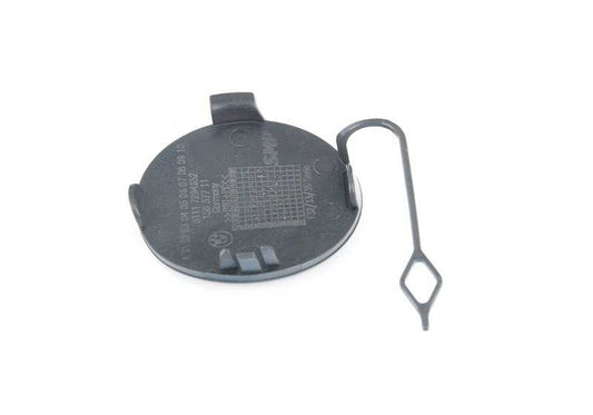 Primed Towing Eyelet Cover for BMW 4 Series F32, F33, F36 (OEM 51117363392). Original BMW