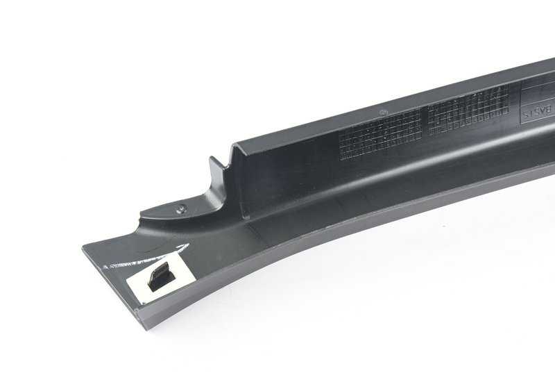 Embellecedor marco ventana puerta delantera izquierda OEM 51337205583 para BMW X3 F25 (modelos sDrive18d, sDrive20i). Original BMW.